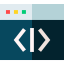 Code ícone 64x64