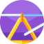 Triangle ícono 64x64