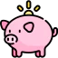 Piggy bank icon 64x64