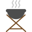 Barbecue grill Symbol 64x64