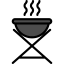 Barbecue grill Symbol 64x64