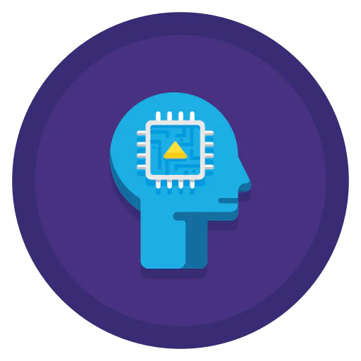 Artificial intelligence icon