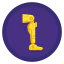 Robot leg icon 64x64