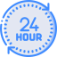 24 hours icon 64x64
