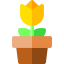 Flower pot Ikona 64x64