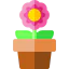 Flower pot Ikona 64x64