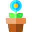 Flower pot Ikona 64x64