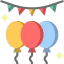 Balloons icon 64x64