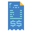 Receipt ícono 64x64