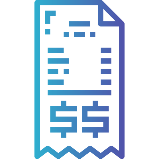 Receipt icon