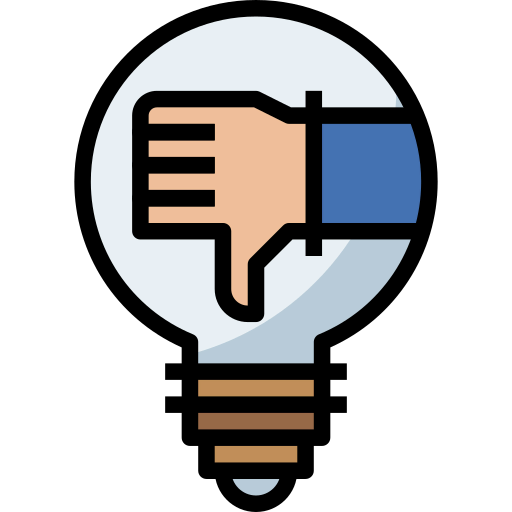Bad idea icon