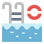 Swimming pool icon 64x64