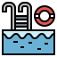 Swimming pool icon 64x64