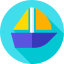 Sailboat icon 64x64