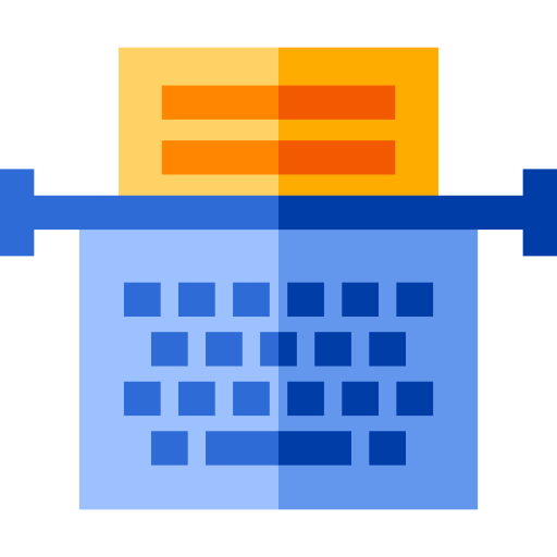 Typewriter icon