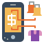 Online payment icon 64x64