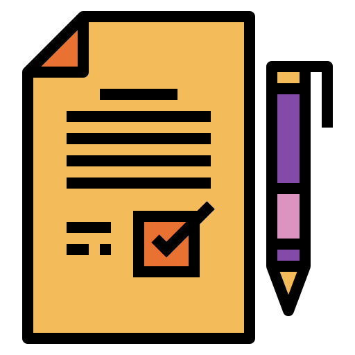 Contract icon