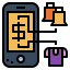 Online payment icon 64x64