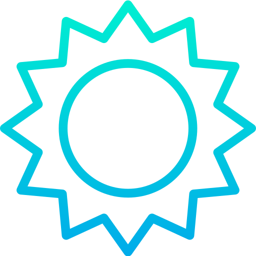 Sun icon
