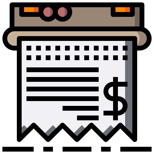 Receipt icon