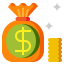 Money bag icon 64x64