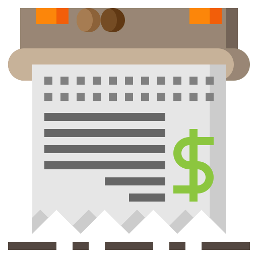 Receipt icon