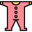 Baby clothes icon 64x64