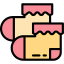 Baby socks icon 64x64