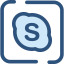 Skype Symbol 64x64
