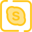 Skype Symbol 64x64