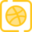 Dribbble іконка 64x64