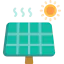 Solar panel icon 64x64