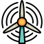 Eolic energy icon 64x64