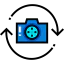 Photo camera icon 64x64