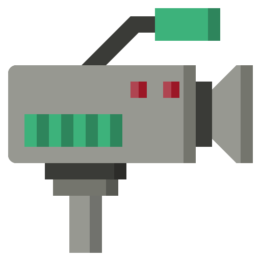 Tv camera icon