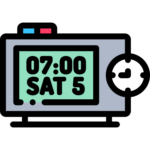 Digital clock icon