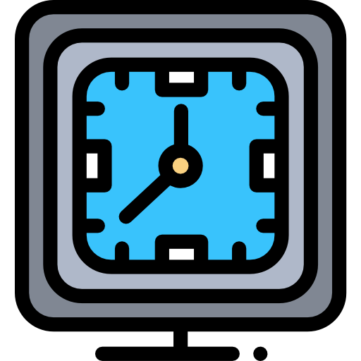 Wall clock icon