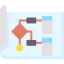 Flow chart 图标 64x64