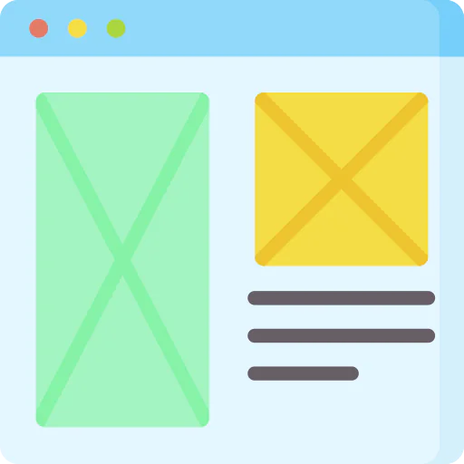 Wireframe icon