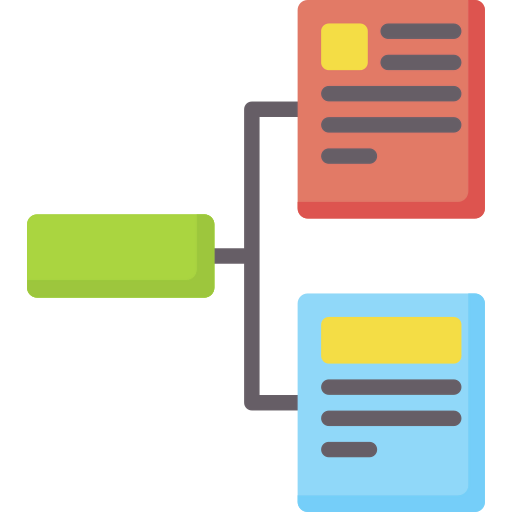 Organization chart icon