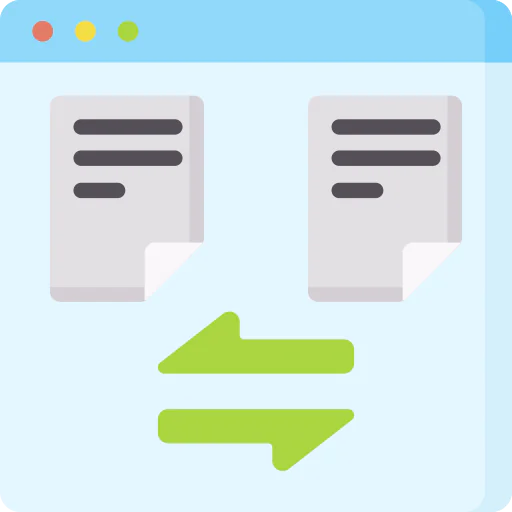 Data transfer icon