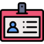 Id card icon 64x64
