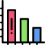 Bar chart icon 64x64