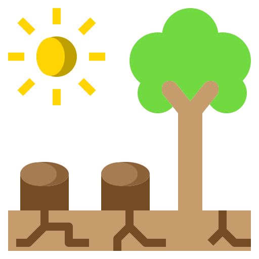 Deforestation icon