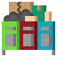 Recycling bin icon 64x64