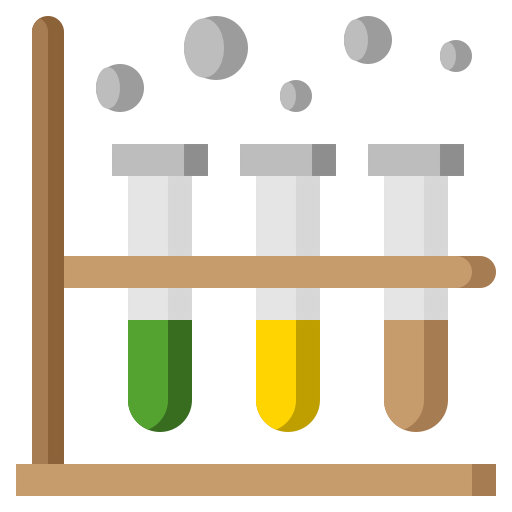 Test tubes icon
