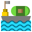 Oil tanker icon 64x64