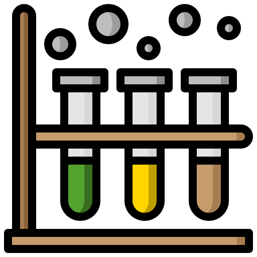 Test tubes icon