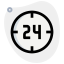 24 hours アイコン 64x64