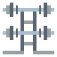 Barbell Symbol 64x64